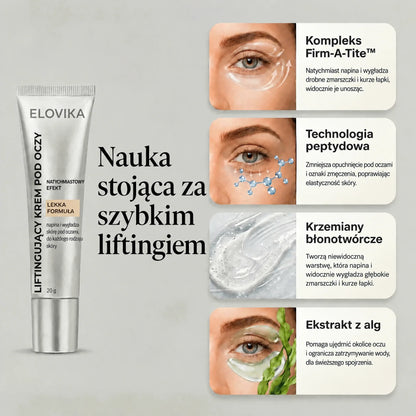 Liftingujący krem pod oczy Elovika